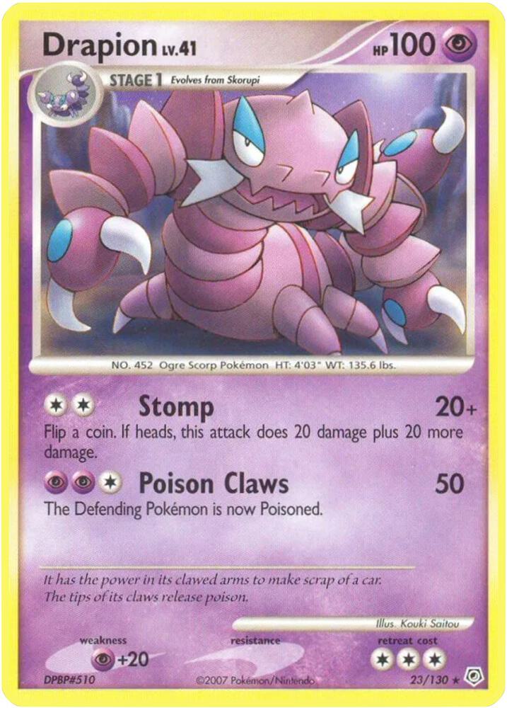 Drapion [Diamond and Pearl] 23/130