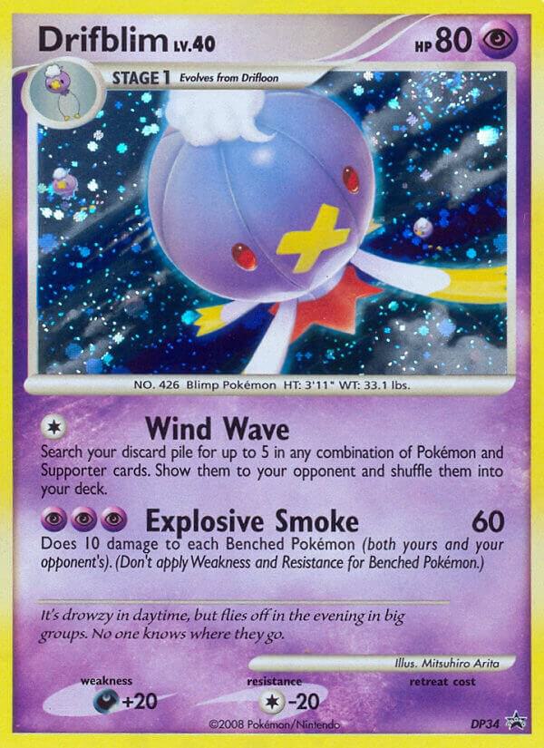 Drifblim - DP34 [Diamond and Pearl Promos] DP34