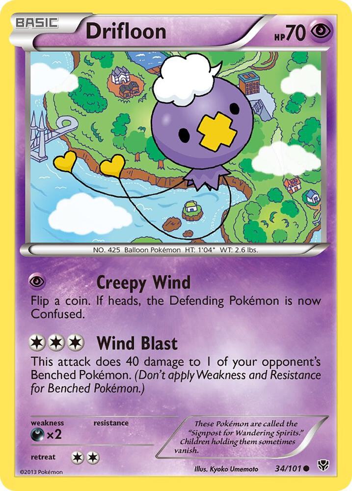 Drifloon [Plasma Blast] 34/101