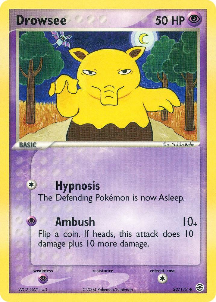 Drowsee [FireRed & LeafGreen] 32/112