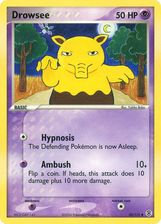 Drowsee [FireRed & LeafGreen] 32/112