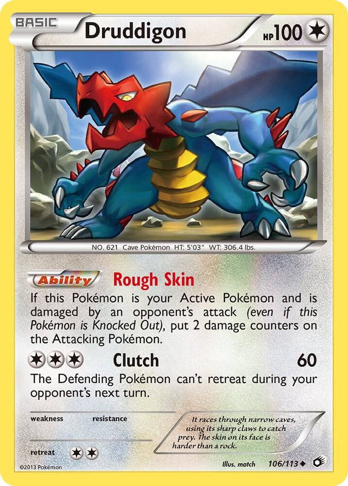 Druddigon [Legendary Treasures] 106/113