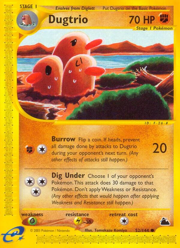 Dugtrio [Skyridge] 052/144