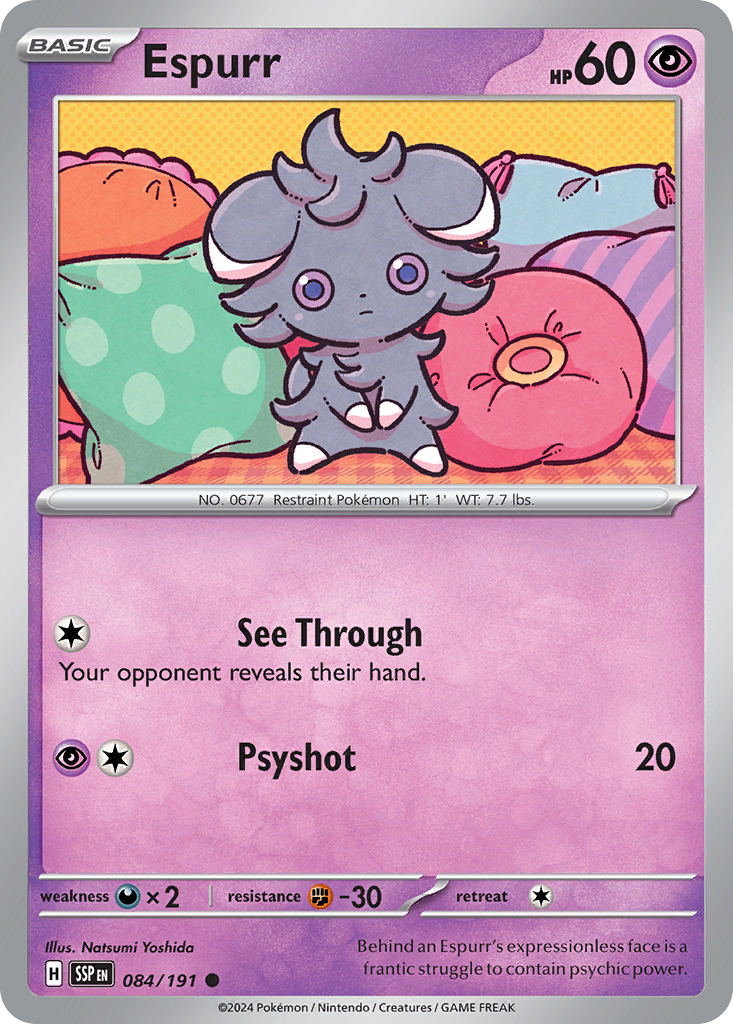 Espurr - 84/191 Surging Sparks