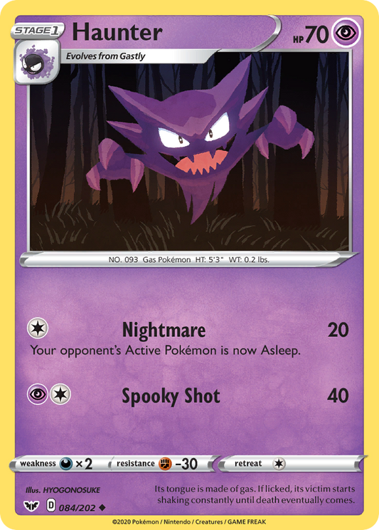 Haunter - 84/202 Sword & Shield