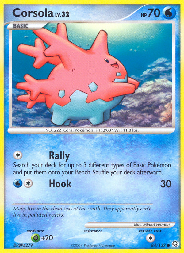 Corsola - 84/132 Secret Wonders