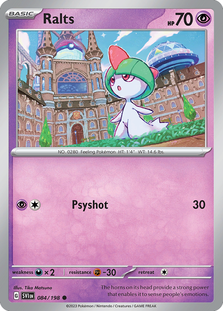 Ralts - 84/198 Scarlet & Violet