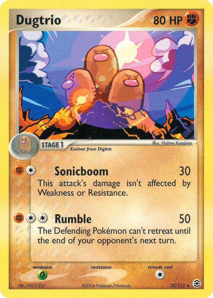 Dugtrio [FireRed & LeafGreen] 22/112