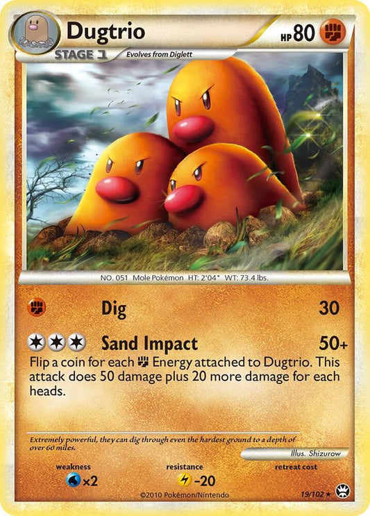 Dugtrio [Triumphant] 19/102