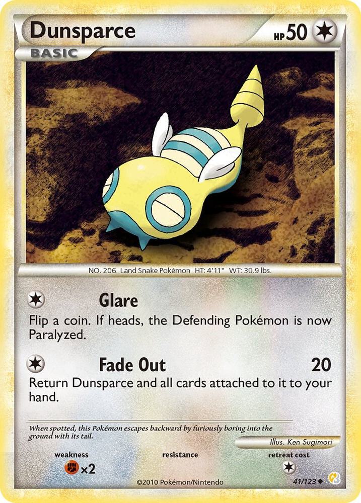 Dunsparce [HeartGold SoulSilver] 41/123