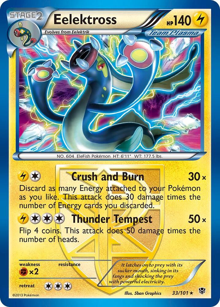 Eelektross (Team Plasma) [Plasma Blast] 33/101