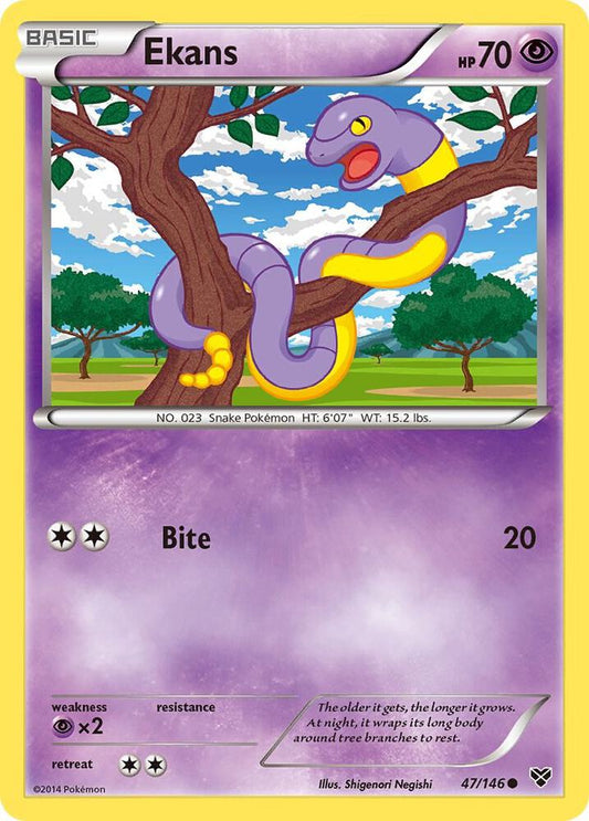 Ekans [XY Base Set] 47/146