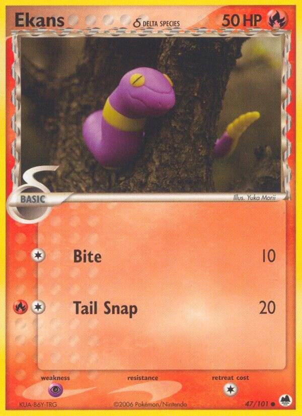 Ekans (Delta Species) [Dragon Frontiers] 47/101