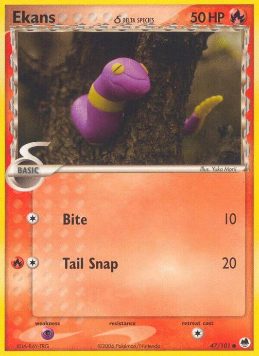 Ekans (Delta Species) [Dragon Frontiers] 47/101