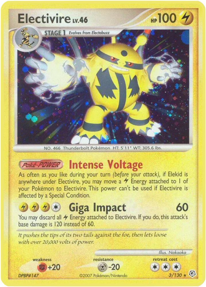 Electivire [Diamond and Pearl] 3/130