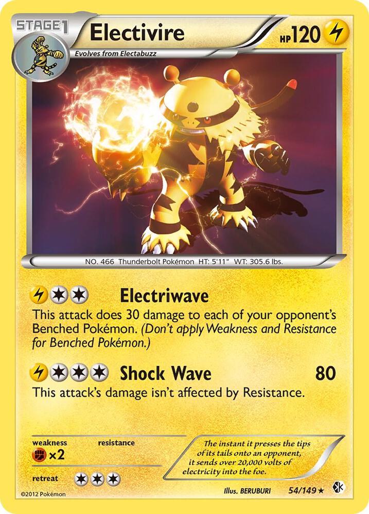 Electivire [Boundaries Crossed] 54/149