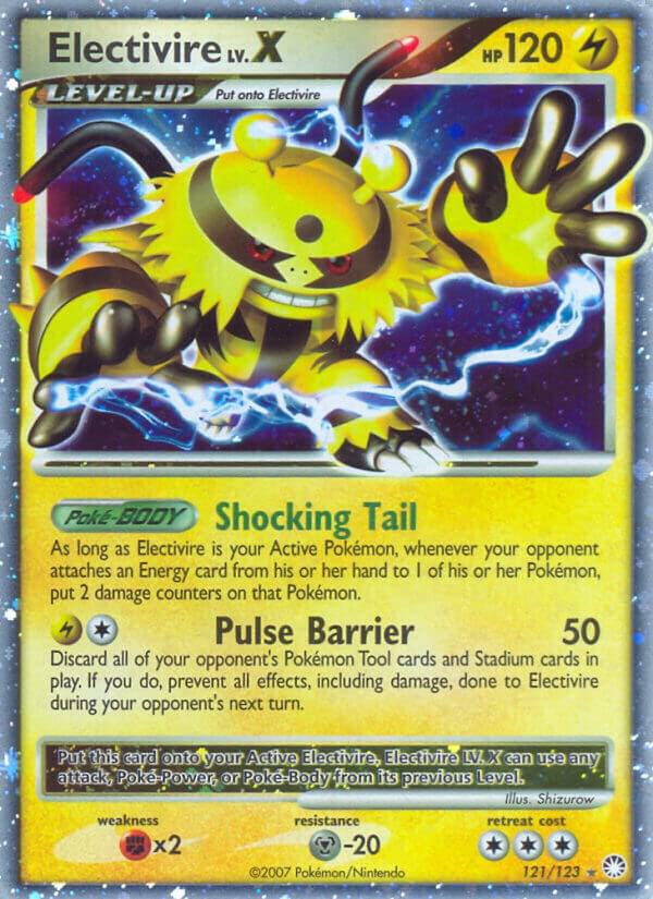Electivire LV.X [Mysterious Treasures] 121/123