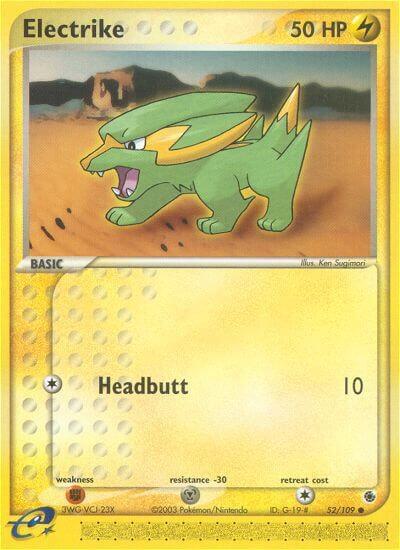 Electrike - 52/109 [Ruby and Sapphire] 52/109