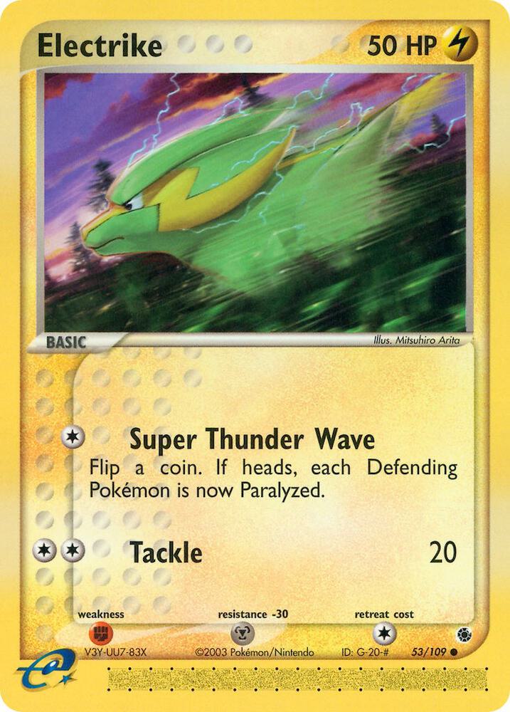 Electrike - 53/109 [Ruby and Sapphire] 53/109