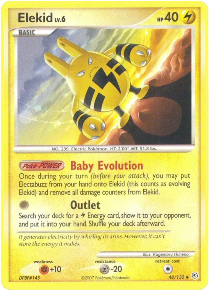 Elekid [Diamond and Pearl] 48/130