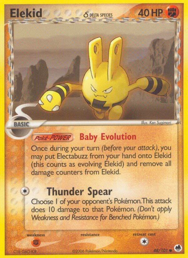 Elekid (Delta Species) [Dragon Frontiers] 48/101