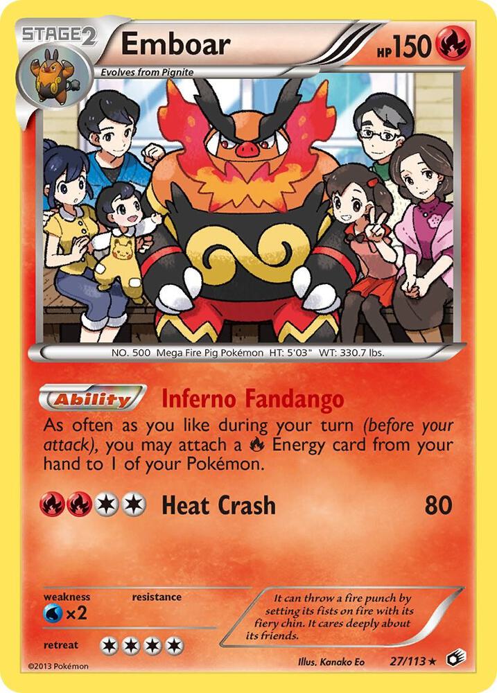 Emboar [Legendary Treasures] 27/113