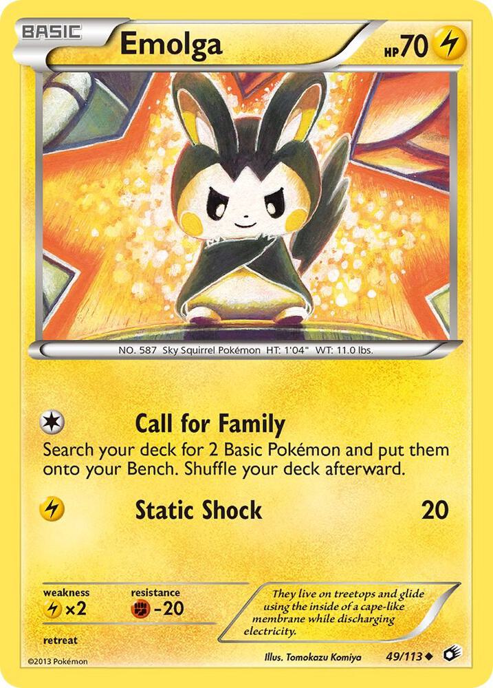 Emolga [Legendary Treasures] 49/113