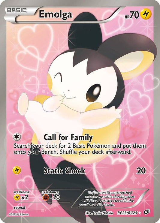 Emolga (Full Art) [Legendary Treasures: Radiant Collection] RC23/RC25