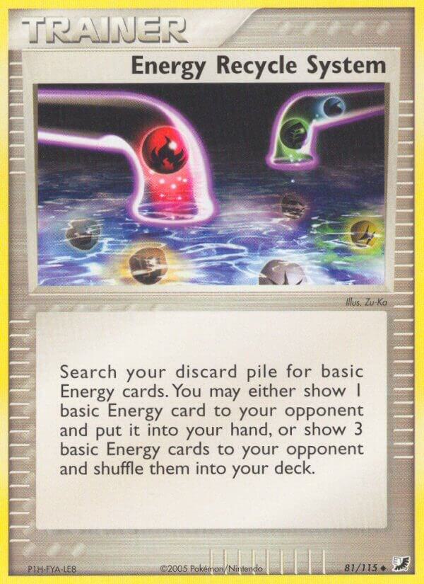 Energy Recycle System [Unseen Forces] 81/115