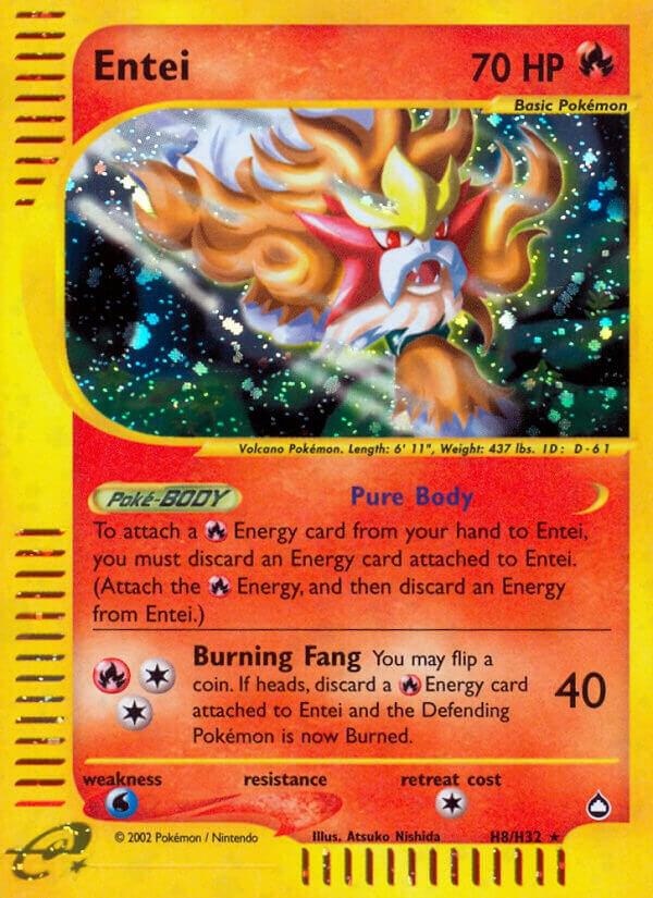 Entei (H8) [Aquapolis] H08/H32