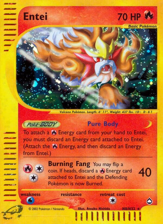 Entei (H8) [Aquapolis] H08/H32