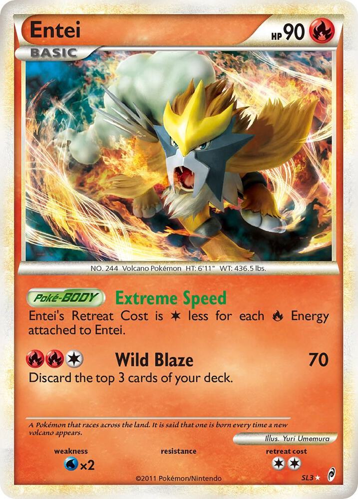 Entei (Shiny) [Call of Legends] SL3