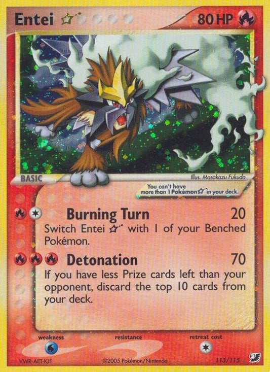 Entei Star [Unseen Forces] 113/115