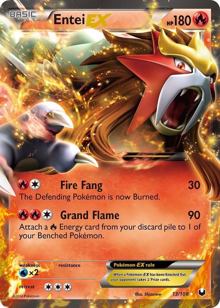 Entei EX [Dark Explorers] 13/108
