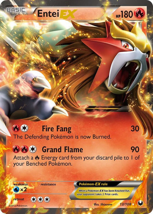 Entei EX [Dark Explorers] 13/108