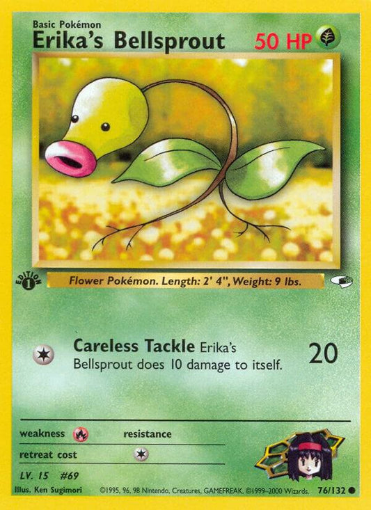 Erika's Bellsprout (76) [Gym Heroes] 076/132