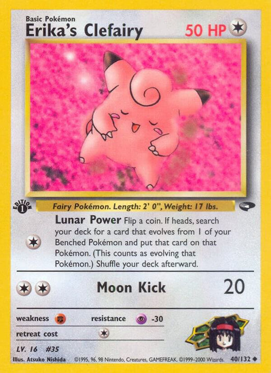 Erika's Clefairy [Gym Challenge] 040/132