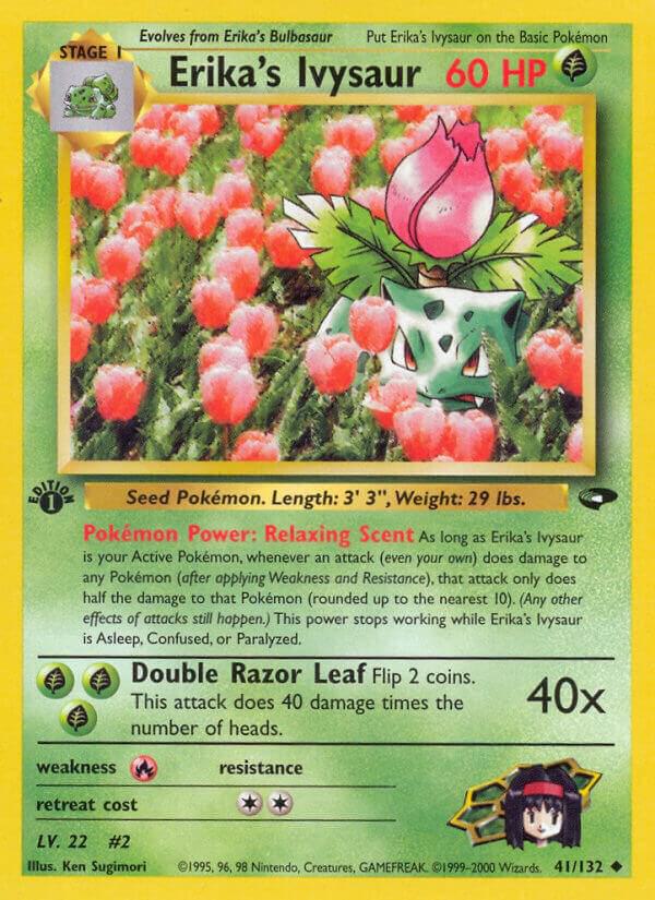 Erika's Ivysaur [Gym Challenge] 041/132