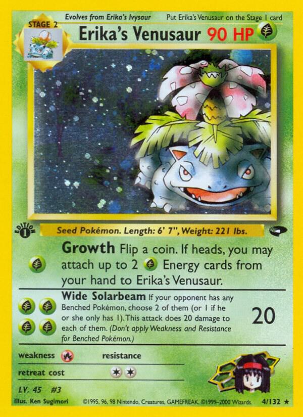 Erika's Venusaur [Gym Challenge] 004/132