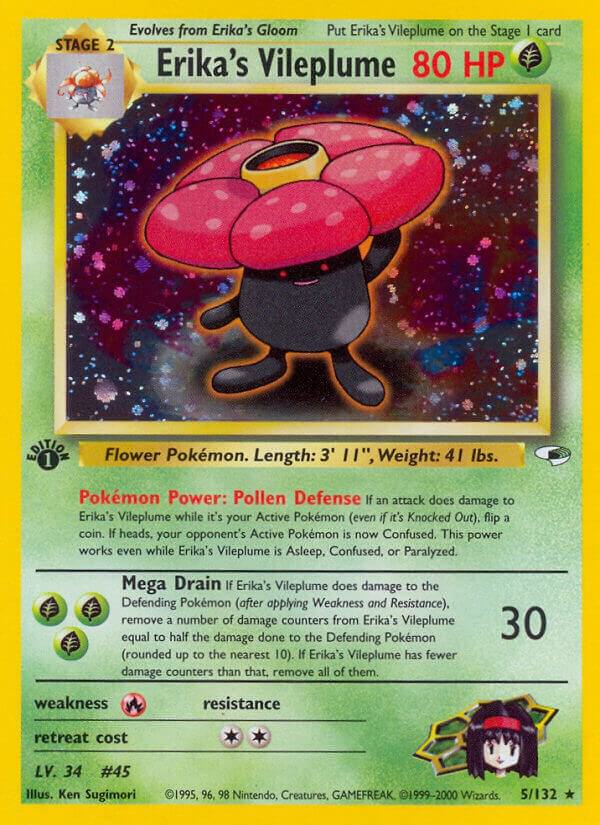 Erika's Vileplume [Gym Heroes] 005/132