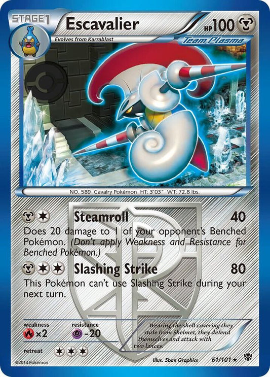 Escavalier (Team Plasma) [Plasma Blast] 61/101