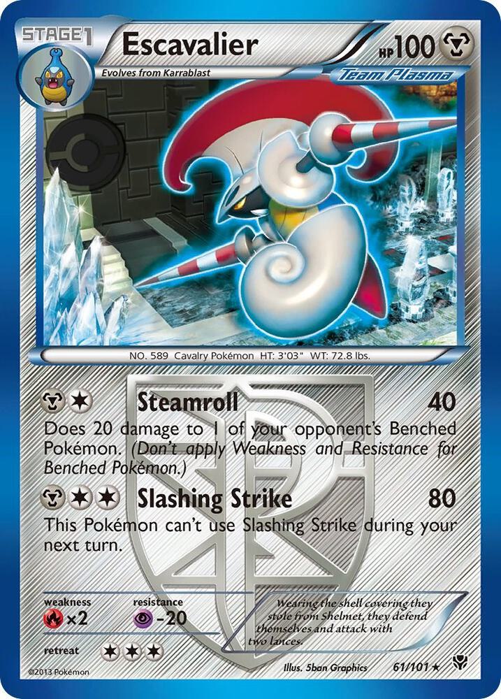 Escavalier (Team Plasma) [Plasma Blast] 61/101