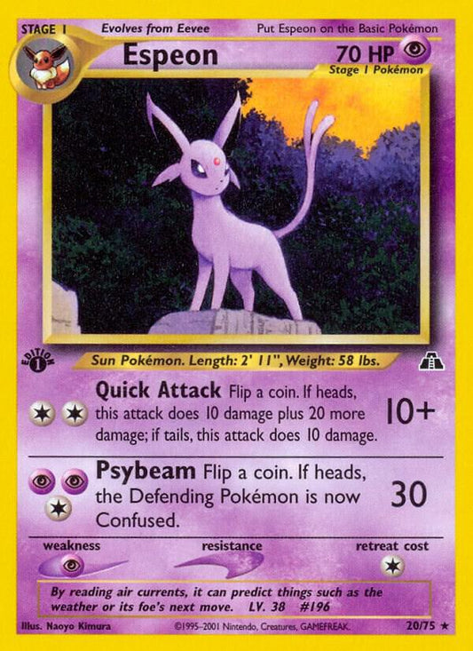 Espeon (20) [Neo Discovery] 20/75