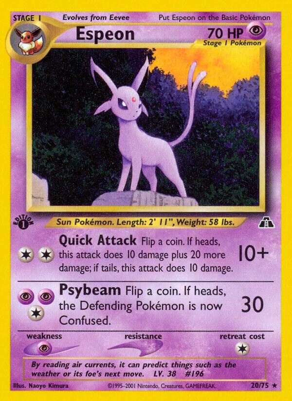 Espeon (20) [Neo Discovery] 20/75