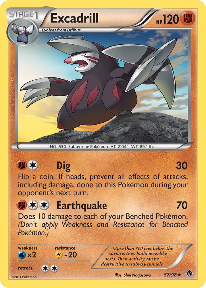 Excadrill (57) [Emerging Powers] 57/98