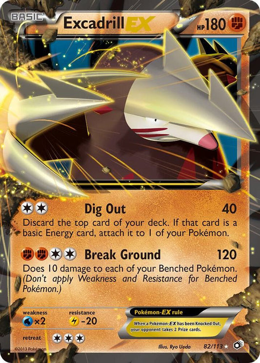 Excadrill EX [Legendary Treasures] 82/113