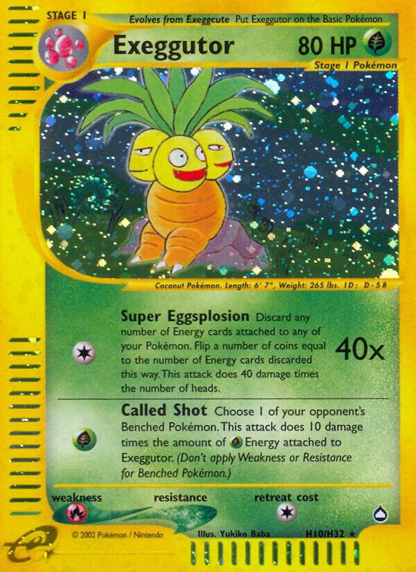 Exeggutor (H10) [Aquapolis] H10/H32