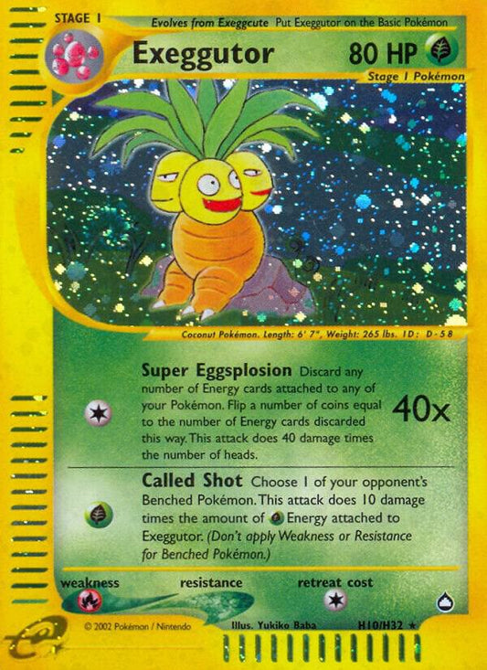 Exeggutor (H10) [Aquapolis] H10/H32