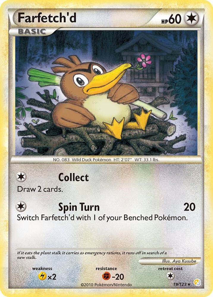 Farfetch'd [HeartGold SoulSilver] 19/123