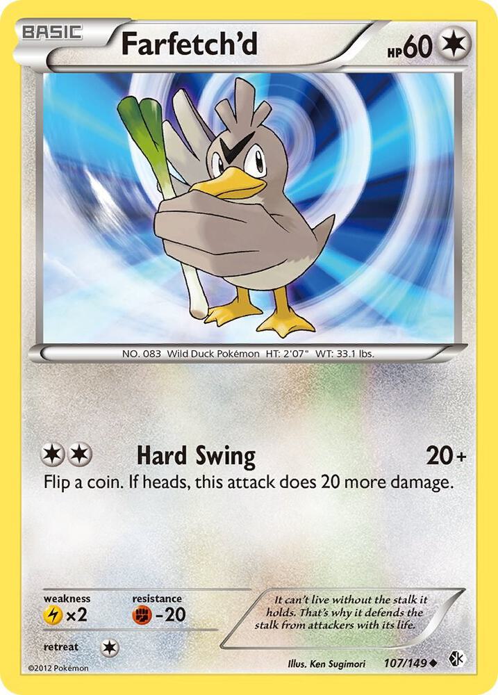 Farfetch'd [Boundaries Crossed] 107/149